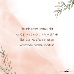 Afscheid