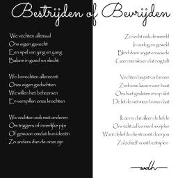 Bestrijden of bevrijden